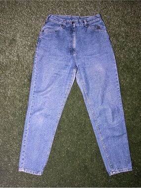 Lee Vintage Mom Jeans Womens 12 Medium Blue Denim High Rise